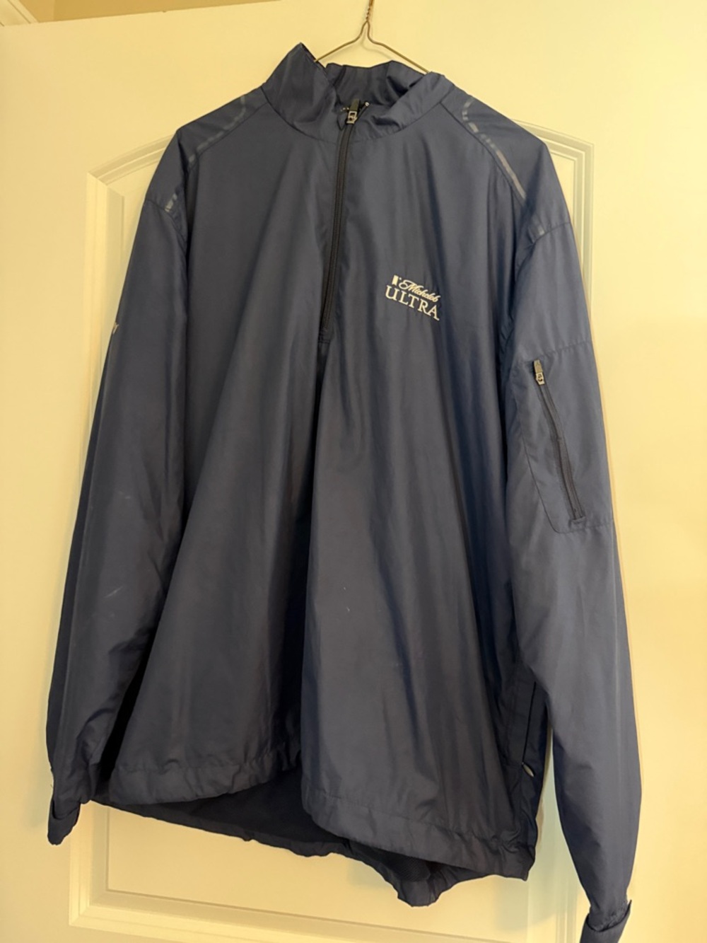 Callaway Navy Blue Men's Half-Zip Windbreaker